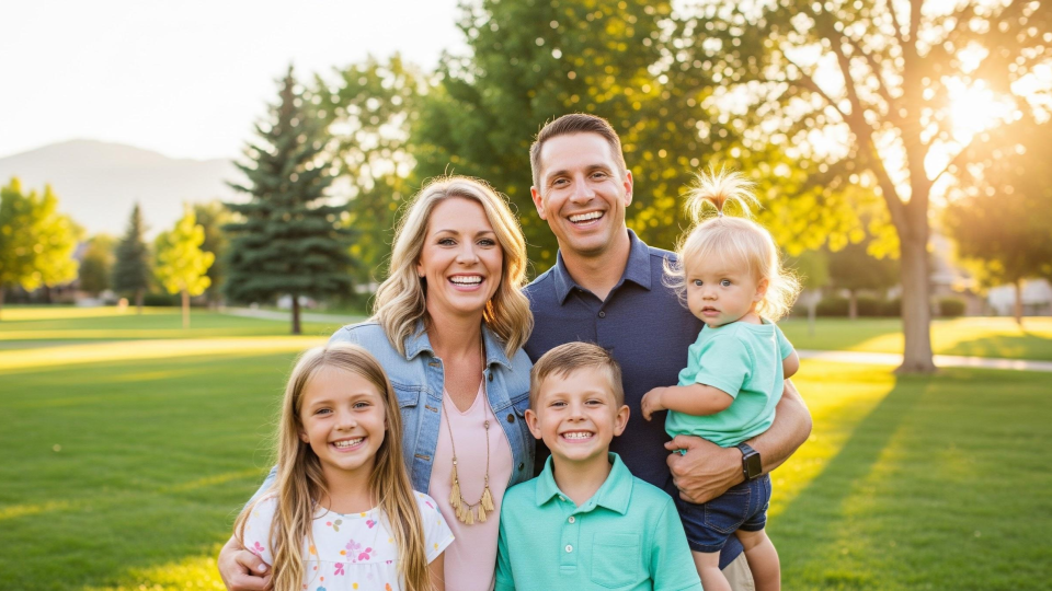 Family enjoying the benefits of the Packard Dental Membership Plan